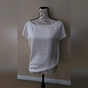 Classic White Women's Top